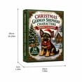 thumbnail image 2 of 24-Day Animals Advent Calendar , Christmas Countdown Calendar with 24 Pieces 2D Acrylic Cute Ornament, Uniquee Christmas Tree Decorations for Xmas Halloween Animals Lover, Holiday Decor Gift, 2 of 3