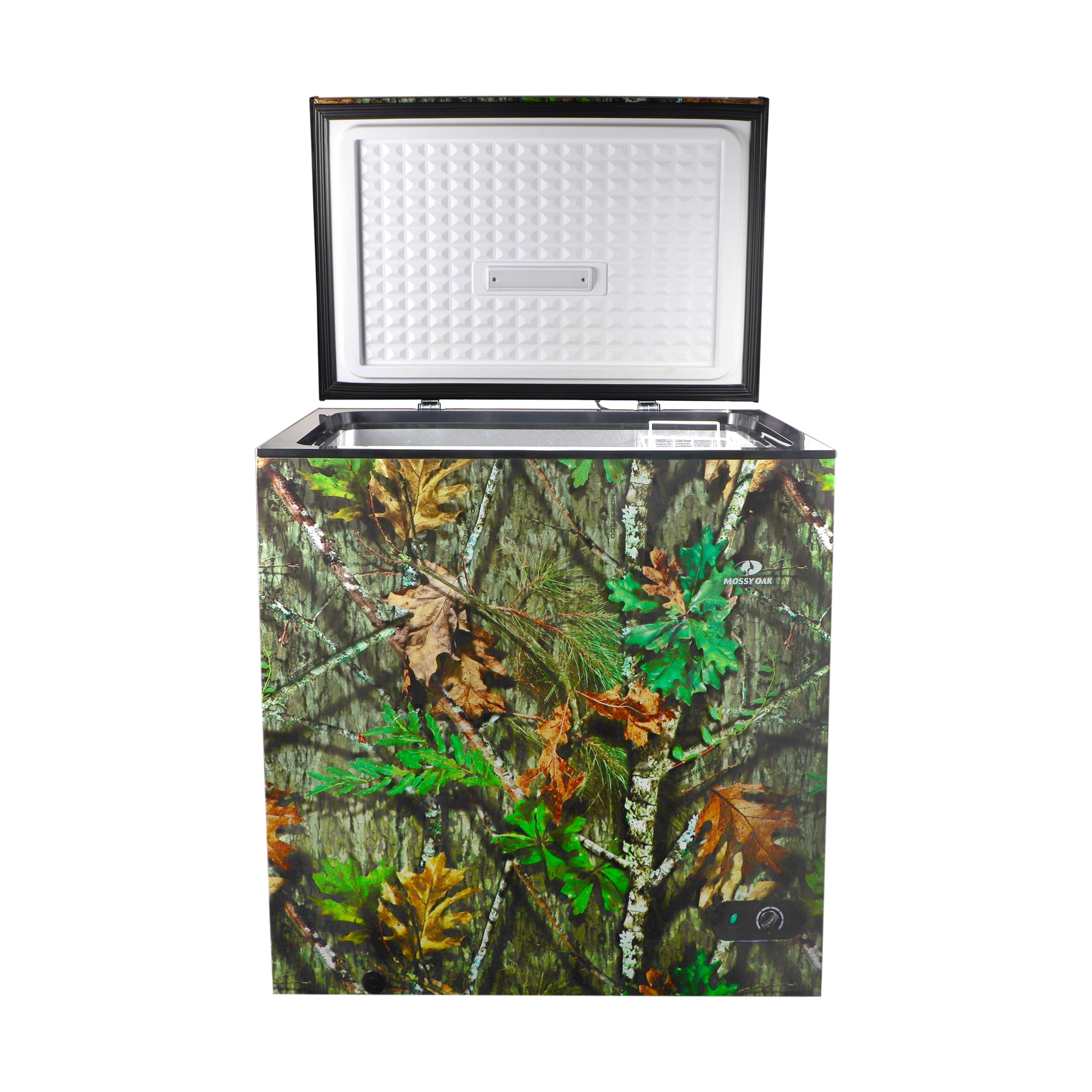 Mossy Oak 7 Cu Ft Chest Freezer, Camouflage – Manual Defrost Freezer for Garage, Hunting, Game Meat Storage, Outdoor Storage