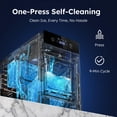 thumbnail image 3 of SIMZLIFE Ice Ball Maker Countertop, 2.4" Large Sphere Ice, 48 Balls/24H, Self-Cleaning for Whisky & Home Bar, Black, 3 of 9