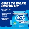 thumbnail image 5 of ACT Dry Mouth Moisturizing Lozenges, Soothing Mint, 18 ct., 5 of 12