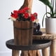 thumbnail image 4 of Handmade Wooden Flower Bucket for Storage Use 1Pcs Retro Coffee Flower Kettle, 4 of 5