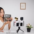 thumbnail image 3 of Godox VSS-RO1 Smartphone Cage Phone Video Rig Handheld Phone Stabilizer Grip with Phone Holder Cold Shoe Mounts 1/4 Inch Screw Holes Replacement for iPhone 12/12 Pro/ 12 Pro Max/11/10/8/7 Samsung, 3 of 8