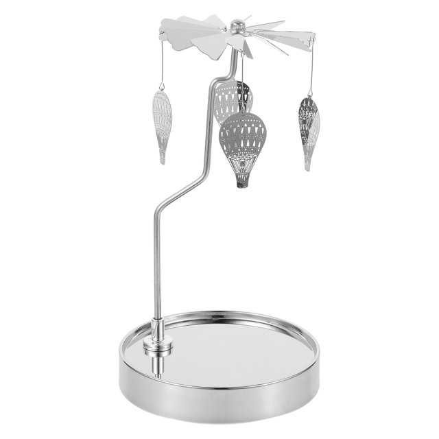 Candelabro giratorio Candelabro giratorio Candelabro de té Candelabro giratorio con adorno para vela