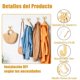 thumbnail image 3 of Paquete de 4 Ganchos de Pared Dorados de Aleación con Lazo para Colgar Abrigos, Sombreros y Toallas, Percheros Decorativos para Baños y Cocinas(L), 3 of 7