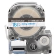 thumbnail image 2 of Peahefy Labeling Machine Accessories,Label Maker Tape 18mm PET Water‑Proof Labeling Tape For Label Printer/KingJim Label Machine,Label Maker Tape, 2 of 8