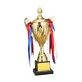 thumbnail image 3 of DosaeleAward Trophy Rewards Large Trophy Metal Trophy Cup Keepsake for Celebration Event Football Soccer Baseball Competition 45cm, 3 of 8