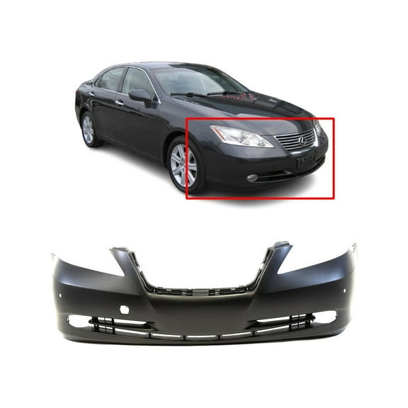 DCP Front Bumper Cover For 2007-2009 Lexus ES350 W/Fog Light Hls Primed LX1000186