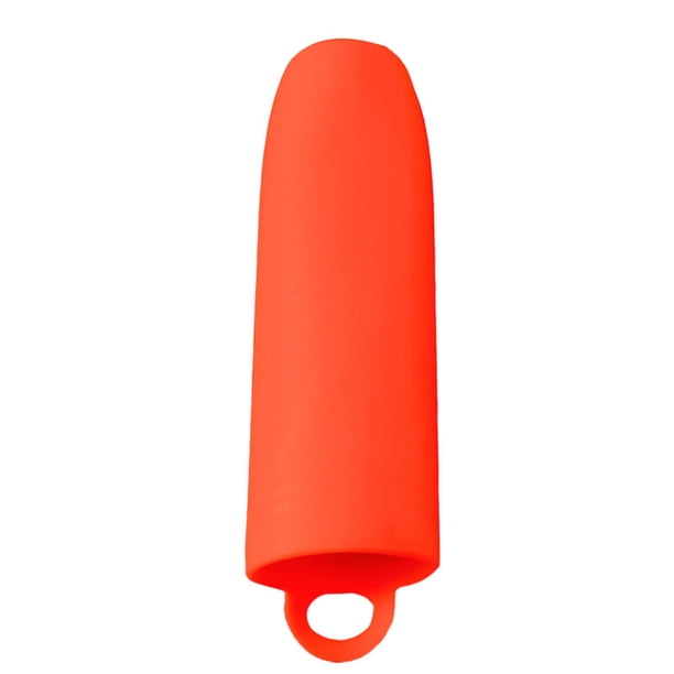 Pelador de ajos de silicona perfecl Rodillo pelador de ajos Rojo