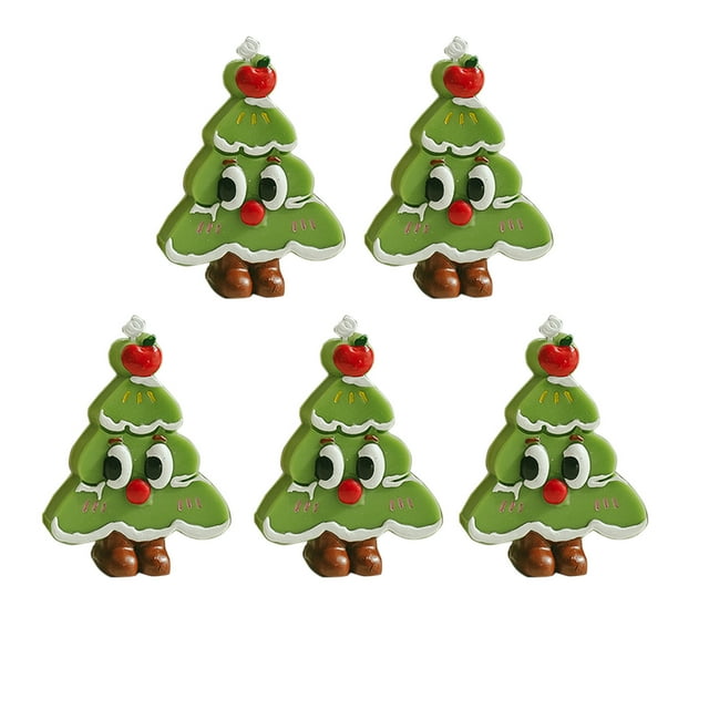 5 Bougies Parfumées pour Arbre de Noël - Décorations et Accessoires Festifs