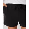 thumbnail image 4 of Hanes Originals Women's Cotton Jersey Shorts, 2.5" Black XS, 4 of 5