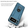 thumbnail image 2 of Allytech Case for Samsung Galaxy Z Flip 3 5G Released, Slim Thin All-Inclusive Hard PC Rugged Rotatable Ring Holder Support Car Mount Magnetic Stand Cover for Galaxy Z Flip 3 2021, Darkblue, 2 of 10