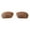 Brown, variant on Walleva Ice Blue Polarized Replacement Lenses for Under Armour Battlewrap Sunglasses