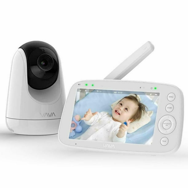 Vava Va Ih006 7p 5 Hd Baby Monitor With Camera Audio 4500 Mah Battery Open Box By04 Walmart Com Walmart Com