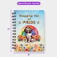 thumbnail image 5 of Wagging Tail English Springer Spaniel Celebrates Rainbow Pride Month LGBT LGBTQ+ Spiral Bound Journal Springers Dog Lover Gifts 5x7in Spiral Notebook - 01003, 5 of 5