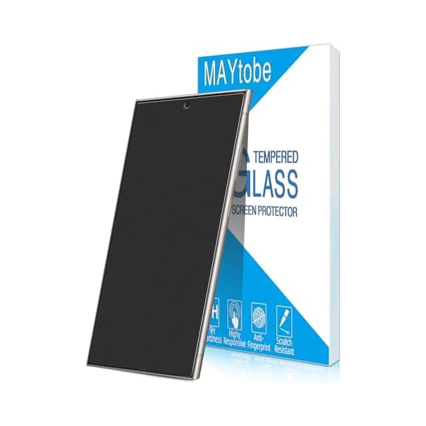 xixishop [2 Pack Matte Screen Protector For Samsung Galaxy S24 Ultra Tempered Glass, Touch Sensitive, Case Friendly, Anti-Glare