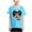 Light Blue, variant on ZACPNCV Girls Short Sleeve Shirts Cute Cartoon Character Graphic Tops Tees Summer Loose Fit Round Neck T-Shirt for Kids Teens White 3-4 Years