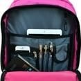thumbnail image 6 of MOJO Pink Stanford Cardinal 19'' Premium Wheeled Backpack, 6 of 7