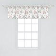 thumbnail image 2 of Ambesonne Candy Cane Window Valance, Christmas Penguins, 54" X 18", Multicolor, 2 of 3