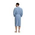 thumbnail image 5 of Turkuoise Men's Terry Cloth Robe 100% Premium Turkish Cotton Terry Kimono Collar, 5 of 5