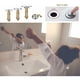 thumbnail image 4 of Tapón de fregadero, drenaje de clic-clack emergente de 66 mm para fregadero de baño, fregadero de cocina, fregadero de latón macizo cromado, 4 of 4