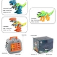 thumbnail image 4 of Animal Assembly Toy Educational DIY Crafting Plastic Kid Screw Combination Brain Development Toys Hand Eye Coordination Festival Orange, 4 of 7