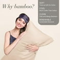thumbnail image 2 of DISEN Body Pillow Case Cover, Rayon Made from Bamboo, Cooling Body Pillow Cover for Hot Sleepers and Night Sweats, Breathable & Silky Soft Full Long Pillow Case (Taupe, 20x54 Inches), 2 of 8