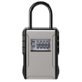 thumbnail image 1 of Large Space Design Password Key Box Gray Car Key Safe Box for Home Apartment Lockbox Free Installation Mobile, 1 of 7