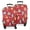 Red Cartoon Dinosaurs, variant on Purple Dinosaurs Dino Roar Pattern Luggage Cover Fashion Suitcase Cover Baggage Covers Fit 25-28 Inch Luggage (Go Travel)