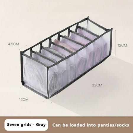 

Wardrobe Clothes Organizer for Jeans Jeans Compartment Storage Mesh Clothes Storage Organizer for Bra