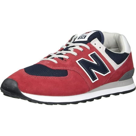 New Balance Mens 574 V2 Sneaker 13 Red/Navy
