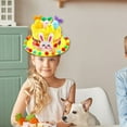 thumbnail image 6 of Children DIY Easter Hat Set Decorations Crafts, to Make Your Own Easter Bonnet Game Supplies for Kindergarten, 6 of 6