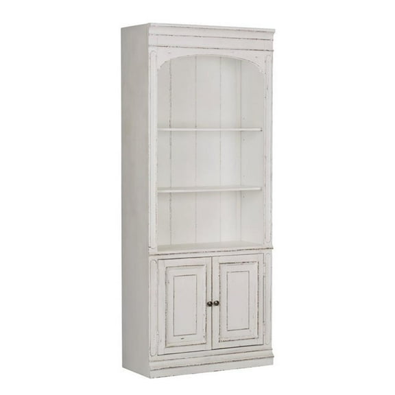 Beaumont Lane Jr Executive Bunching Bookcase in White Oak