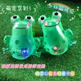 thumbnail image 1 of 夜市地摊热卖现货批发新款亮粉发光充气青蛙LED灯弹力绳弹弹青蛙as the picture Deng Xun unisex, 1 of 1