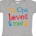 thumbnail image 4 of Inktastic My Opa Loves Me Boys or Girls Baby Bodysuit, 4 of 5