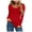 Red, variant on Aayomet Summer Tops For Women Women's Brushed Tech Stretch Long-Sleeve Crewneck Shirt,Yellow M