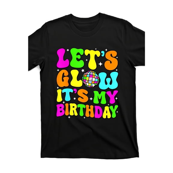 crazy party neon 80s retro graphic t shirt unisex soft breathable tee with glow in the dark print round neck short sleeve for men women casual wear birthday party