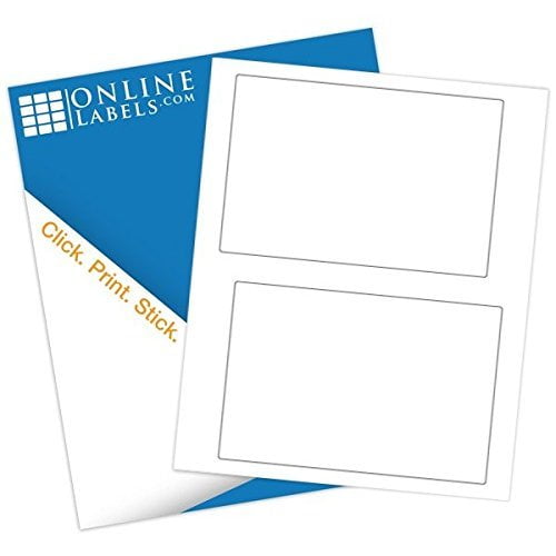 Online Labels Usps Click N Ship 6 78 X 4 75 Shipping Labels Pack Of 500 Labels 250 Sheets Inkjet Laser Printer Walmart Com Walmart Com