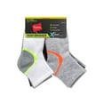 thumbnail image 2 of Hanes Boys' X-Temp Performance Ankle Socks, 10 Pack, 2 of 4