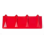 DC Cargo Mall Red Vee Board Trailer Cargo Load Corner Edge Protector and Truck Tie-Down Strap Guard Bumper Cushion, 8 x 8 x 24