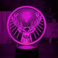 thumbnail image 4 of Cross Deer Animal Shape 3D Night Light LED Touch Control remoto Baterías Lámparas Hugtrwg Para estrenar, 4 of 8