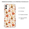 thumbnail image 4 of Autumn Fall Leaves Case Compatible with iPhone 12 & 12 Pro,Unique Trendy Design TPU Bumper Cover Case, 4 of 5