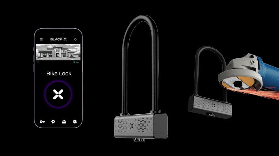 OnGuard BLACK X Titan RockSolid Smart Shackle U-Lock