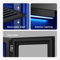thumbnail image 5 of Simzlife 24 Can Mini Beverage Refrigerator, Portable Wine Cooler with Glass Door, Mini Refrigeratorfor Beverage/Wine/Beer,Black, 5 of 9