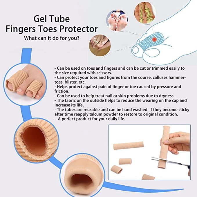 toe packing tobacco Nogis 5 Pack Toe Tubes, Fabric and Gel Lining Big Toe Protector, Toe  Sleeves for Callus, Corn, Blister, Running, Pain Relief- Diameter 0.59inch