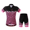 thumbnail image 2 of Camisetas de ciclismo para mujer, uniformes, camisetas de manga corta, pantalones cortos, kits, s de ropa para bicicletas, elección L Macarena Jerseys de ciclismo, 2 of 8