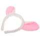 thumbnail image 3 of Diadema con orejas de cordero de peluche para adultos y niños, accesorio para disfraz de oveja para fiestas, Halloween y cosplay, diadema con orejas de animal, 3 of 7