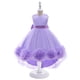thumbnail image 5 of Vestido infantil con tutú de malla y flores para espectáculo infantil grande, 5 of 6