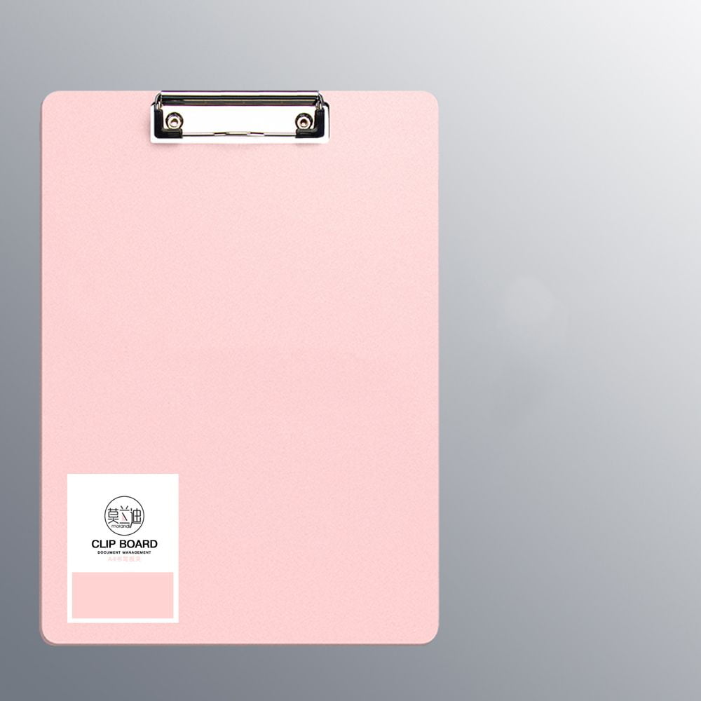 A4/A5 Morandi Student Clipboard with Low Profile Clip School Office