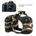 thumbnail image 3 of Silicone Camera Case, Shock Proof Anti Slip Personalized Cover for D3100 D3200, with 1:1 Real Machine Buttons Openings, for DSLR Camera, 3 of 7