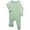 Aqua Geyser, variant on Wonder So Soft Modal by Wonder Nation Baby Gender Neutral Two-Way Zipper Footed Sleep N Play Pajamas, Sizes Preemie–6/9 Months